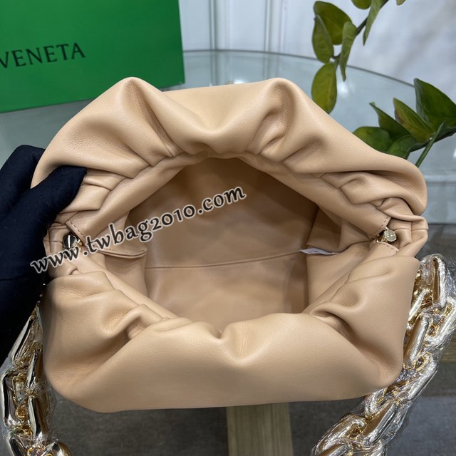 Bottega veneta高端女包 98078 寶緹嘉2021款鏈雲條朵包 BV經典款粗鏈條雲朵包  gxz1129